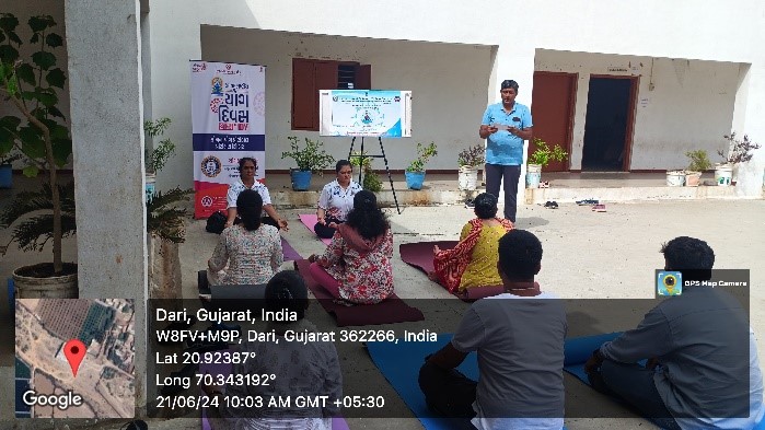 Celebration of International Yoga Day