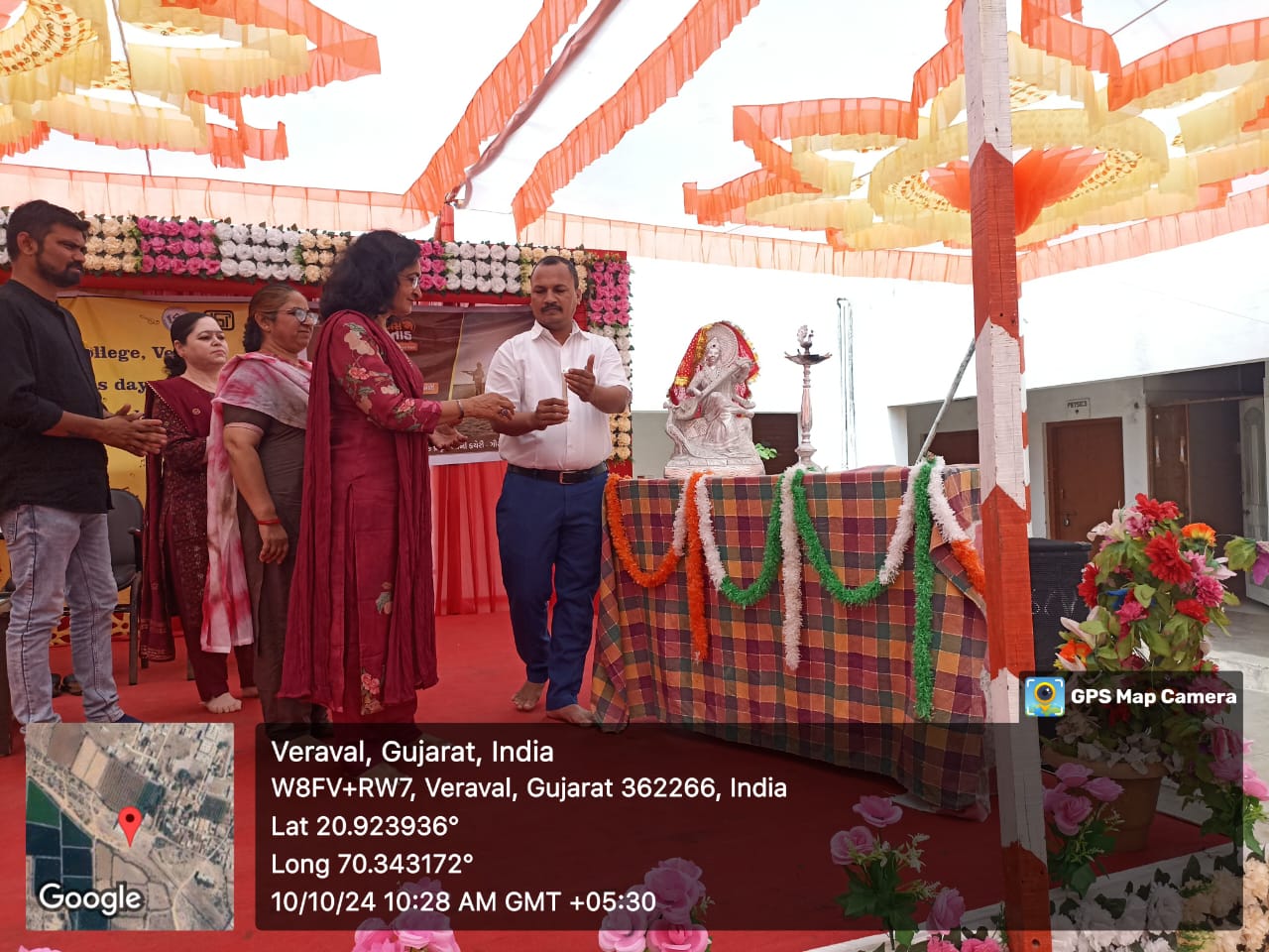 Cultural event jointly organized by Government Science College Veraval and the Bureau of Indian Standards (BIS)