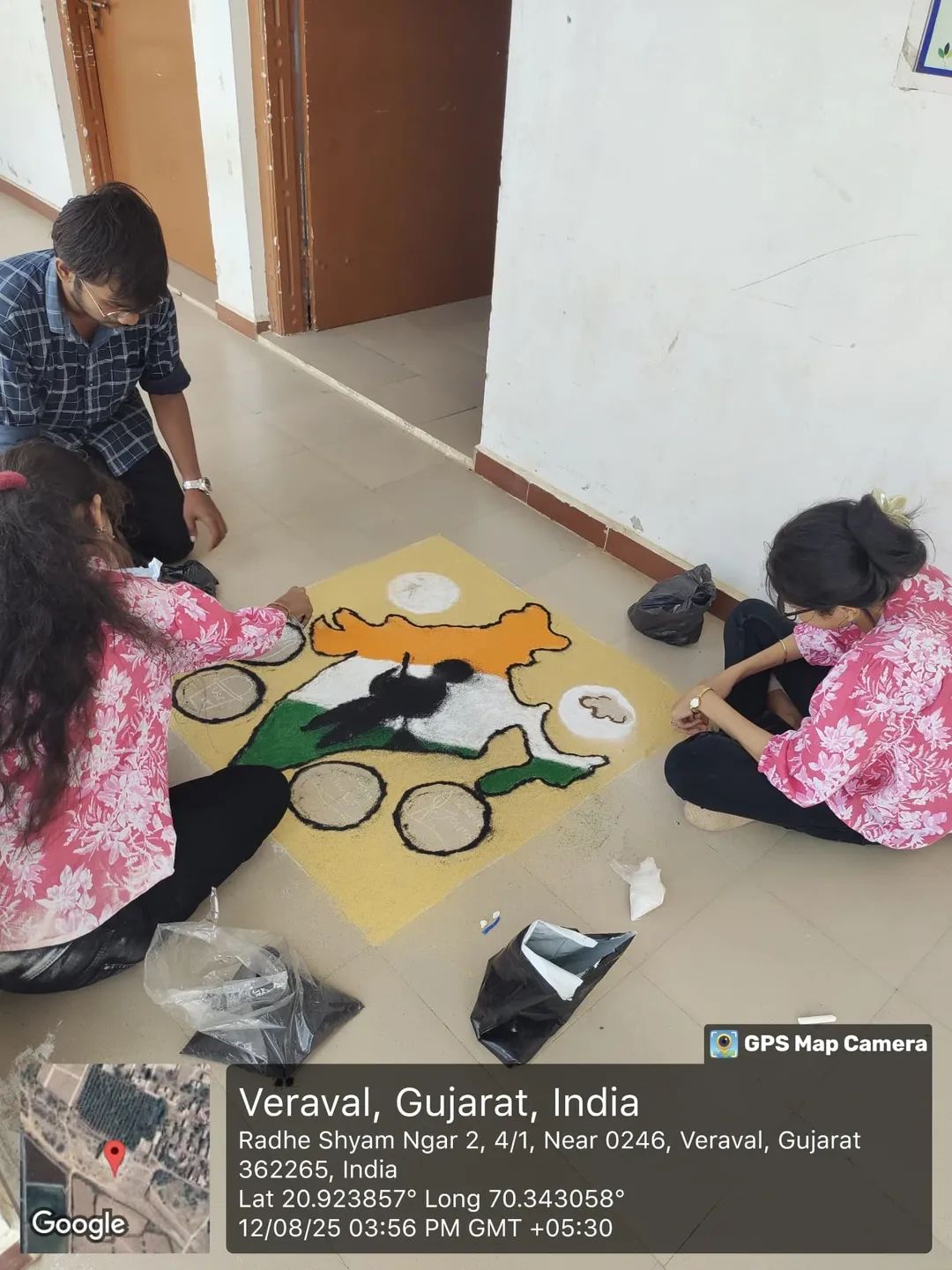 🎨Rangoli Competition under Har Ghar Tiranga🎨
