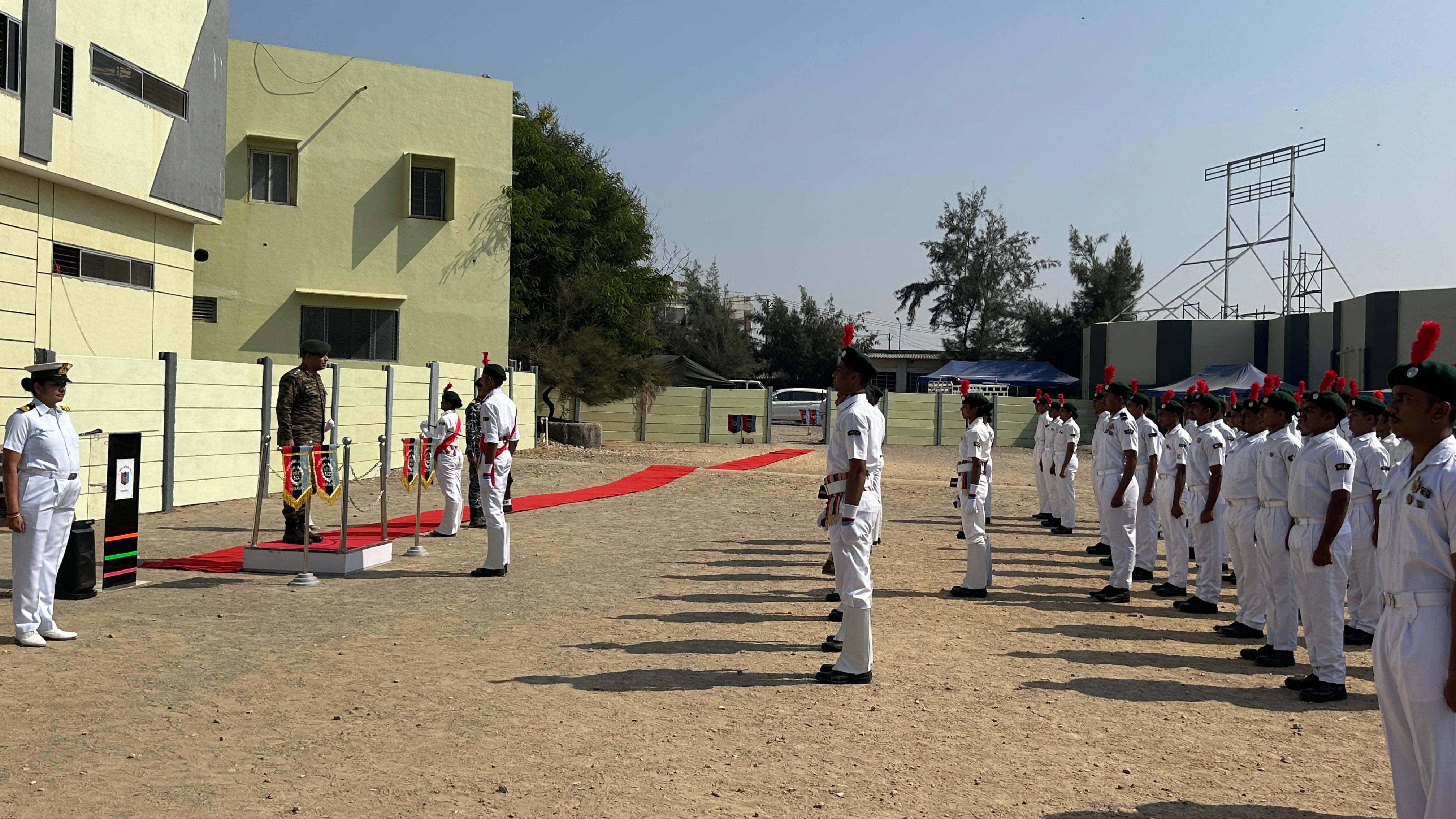 NCC Cadets making Government Science College, Veraval proud: CATC-517, won various awards at the camp