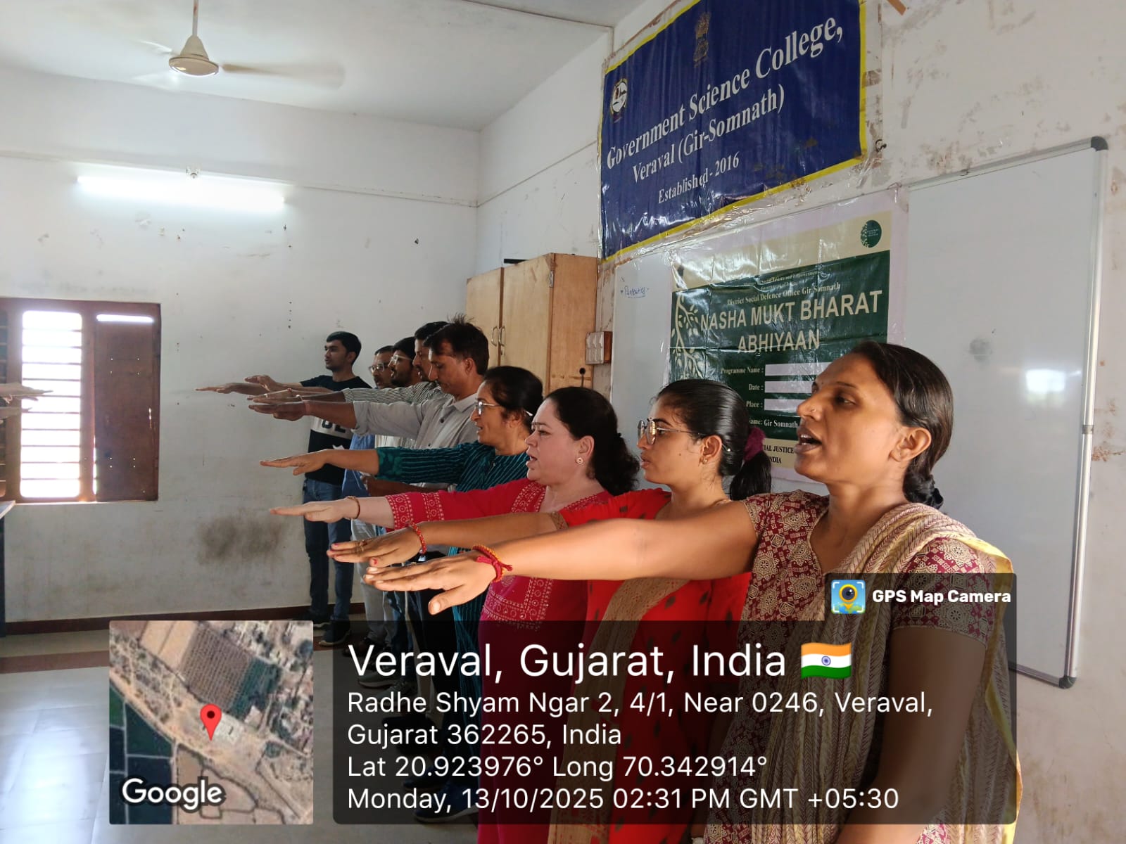Nasha Mukt Bharat Pledge under Vikas Saptah 2025