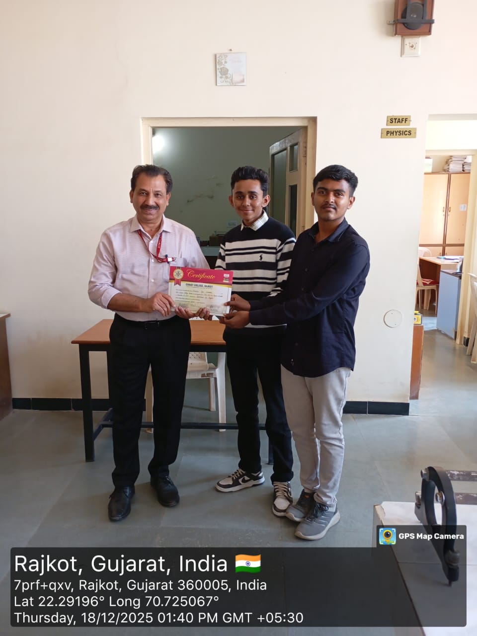 Proud Moment: First Rank in CPEx Competition