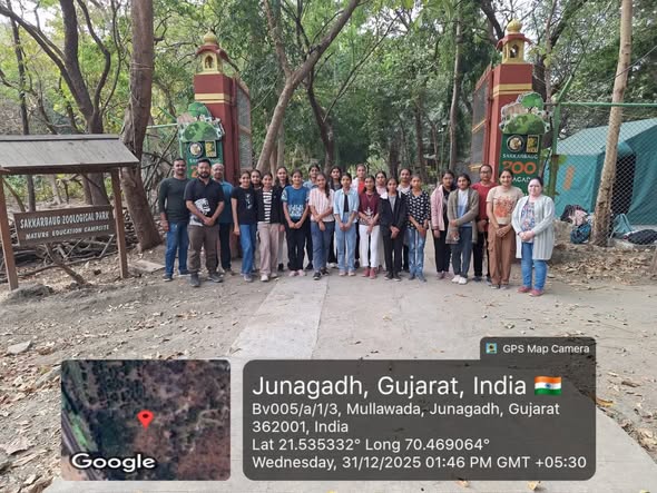 Junagadh Sakkarbaug Educational Tour