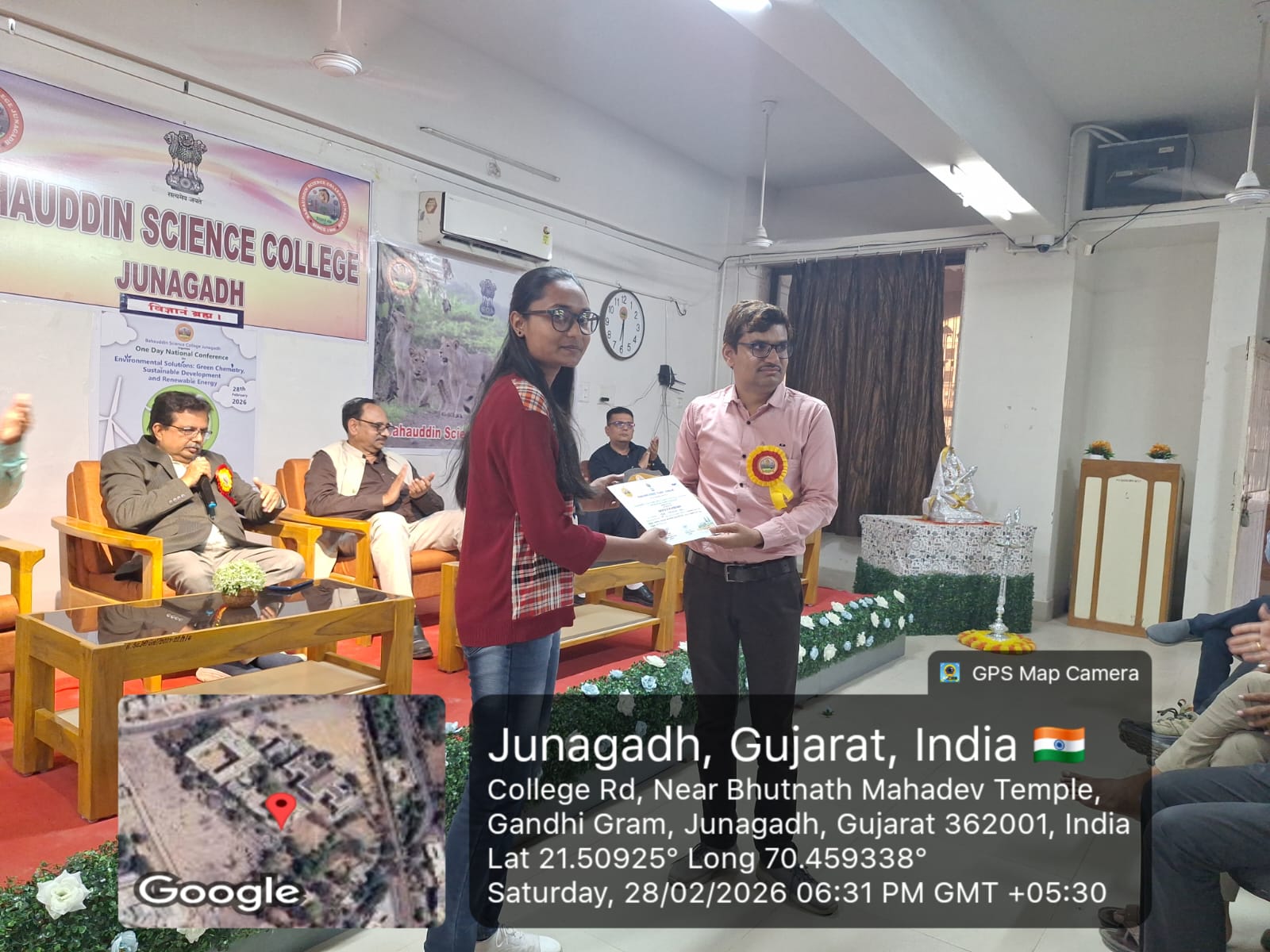 GSCV Shines at National Conference 🥈 2️⃣ Pride of GSC Veraval – National Level Achievement 🌟