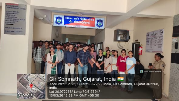 Educational Visit to Cyber Police Station, Gir Somnath