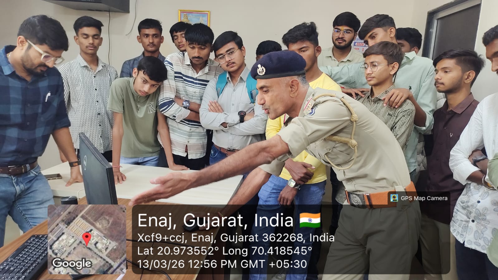 Educational Visit to Cyber Police Station, Gir Somnath