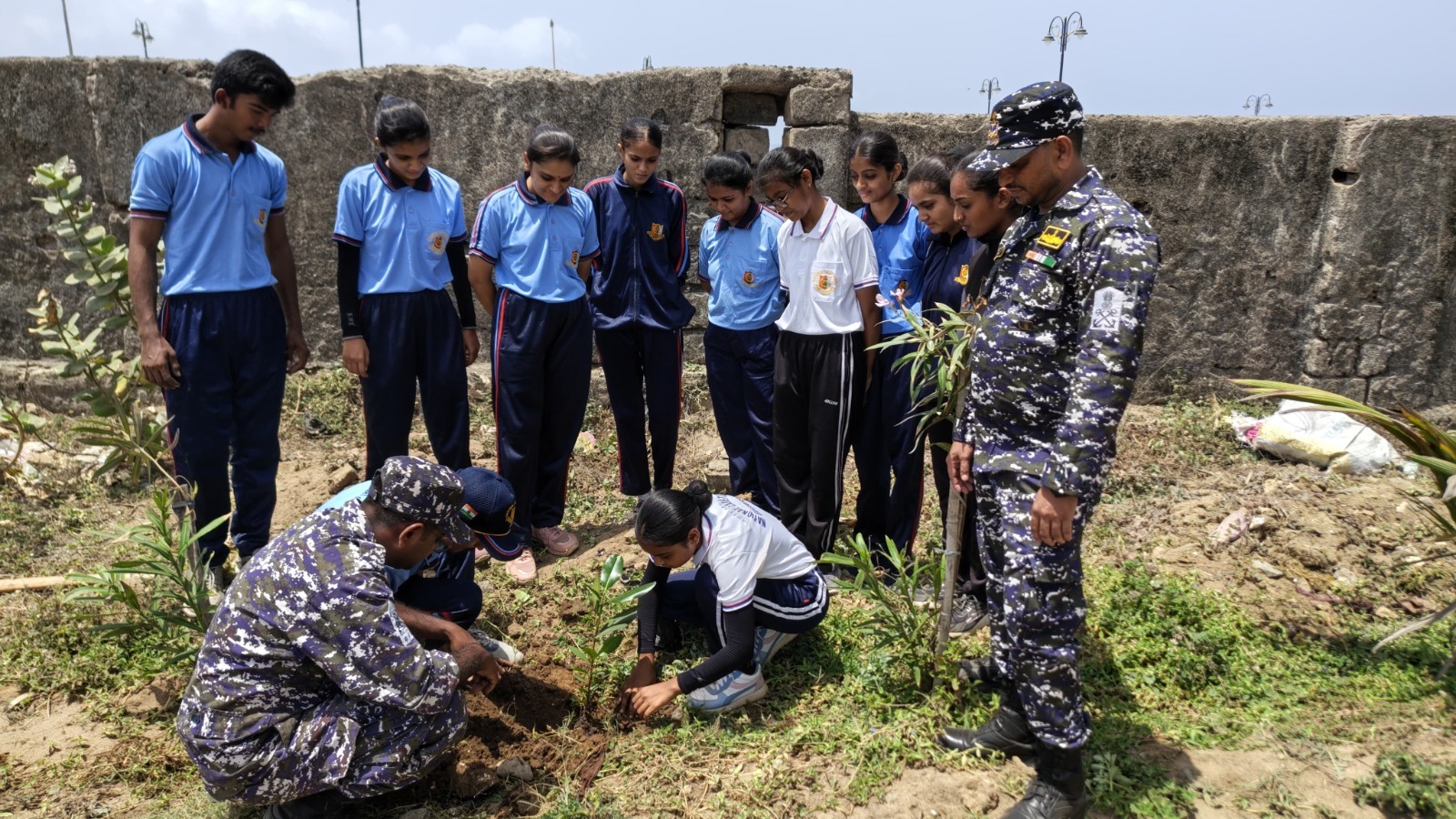 🌱🌍 World Environment Day Plantation Drive by NCC Students🌍🌱
