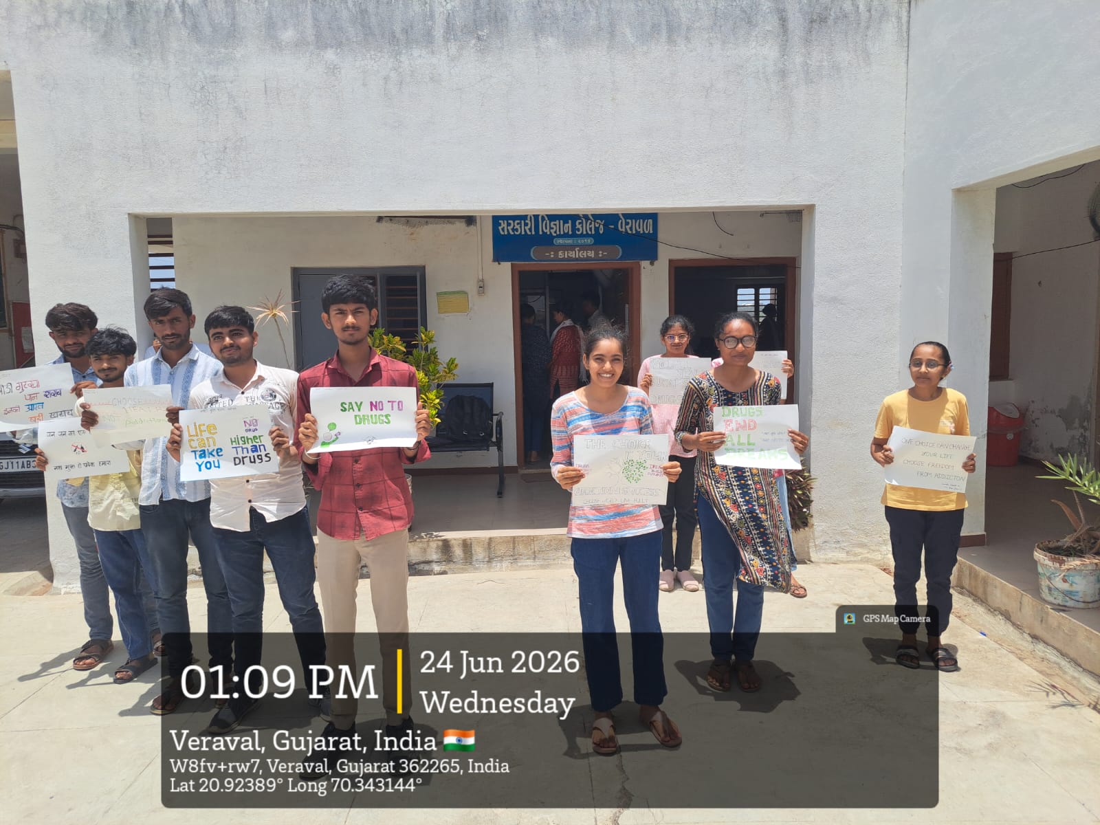 🖊️ Slogan Writing Competition 🇮🇳 on "Nasha Mukti Bharat Abhiyan"