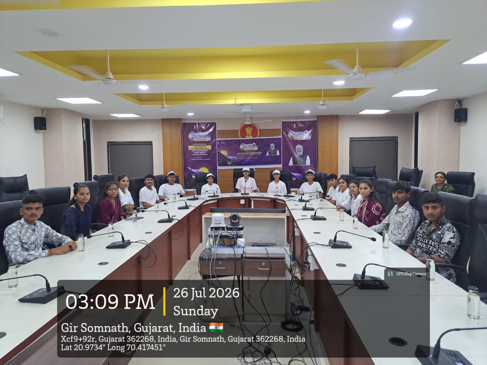 A Proud Moment: My Bharat Volunteers Represent Team Gir Somnath
