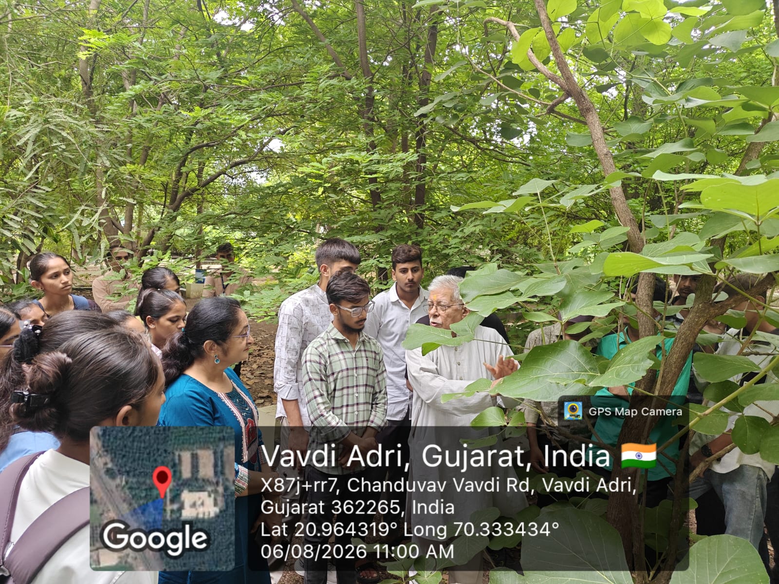 Educational Excursion to M.J. Sonecha College Medicinal Garden