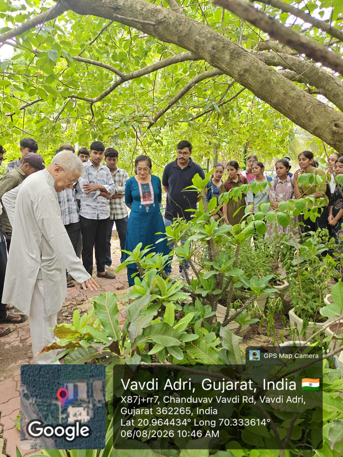 Educational Excursion to M.J. Sonecha College Medicinal Garden