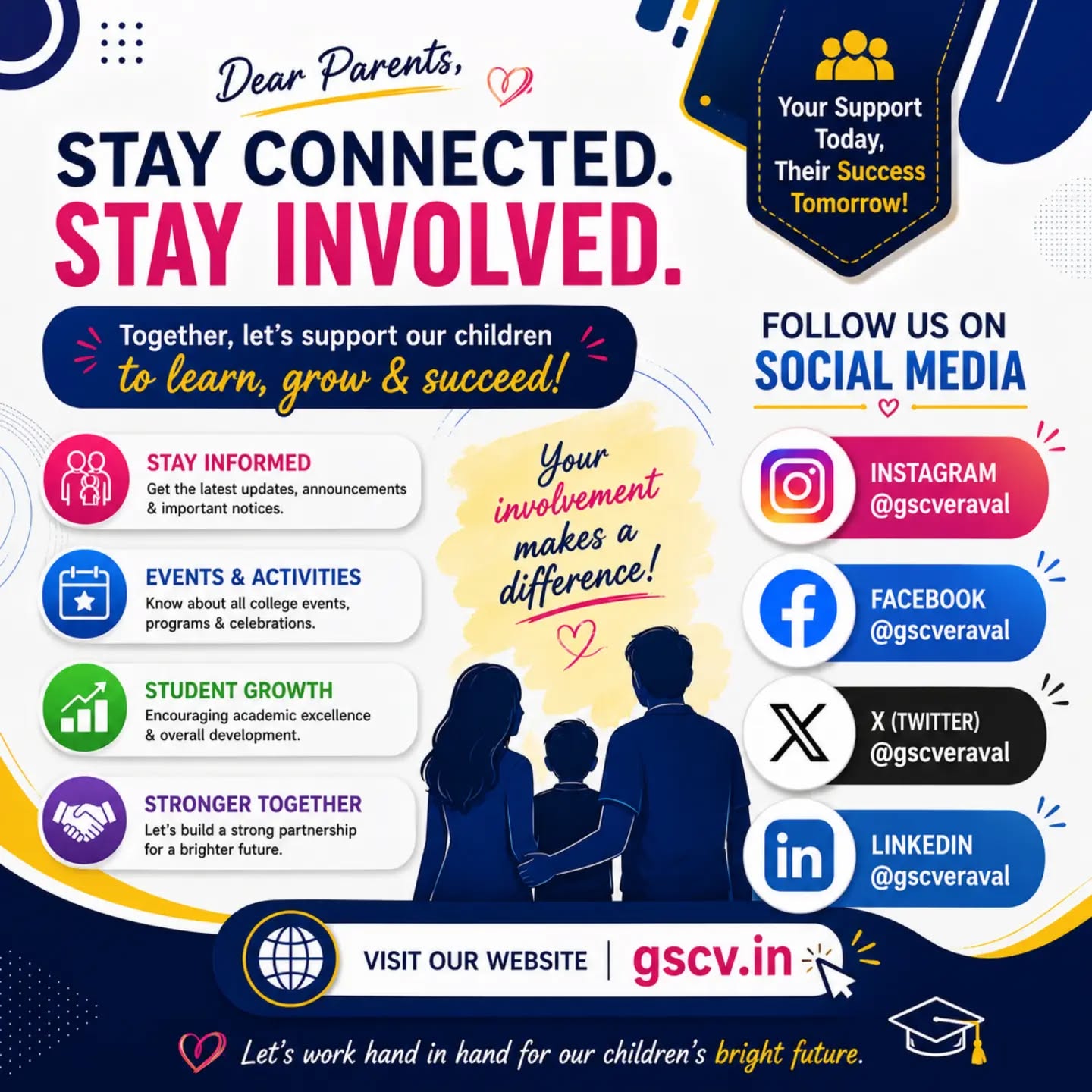 Stay Connected and Stay Involved