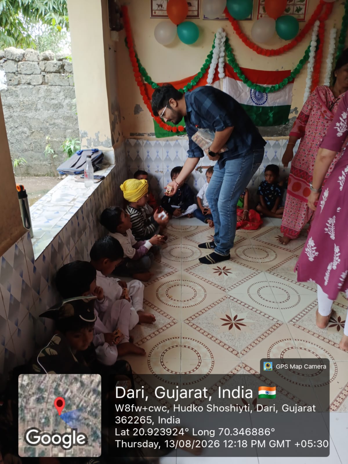Food Distribution under Har Ghar Tiranga