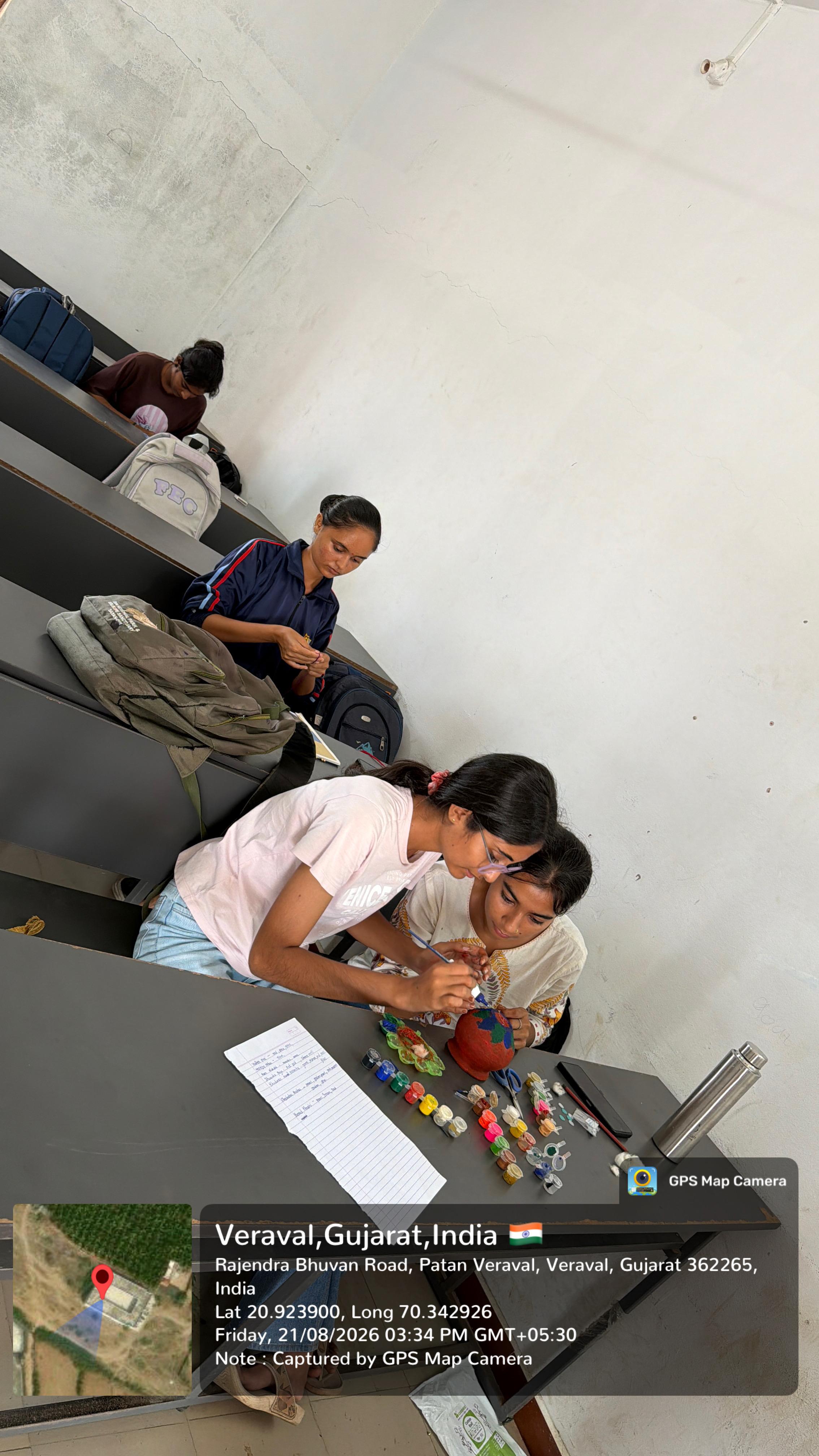 Matki Decoration Competition and Rakhi Making Competition