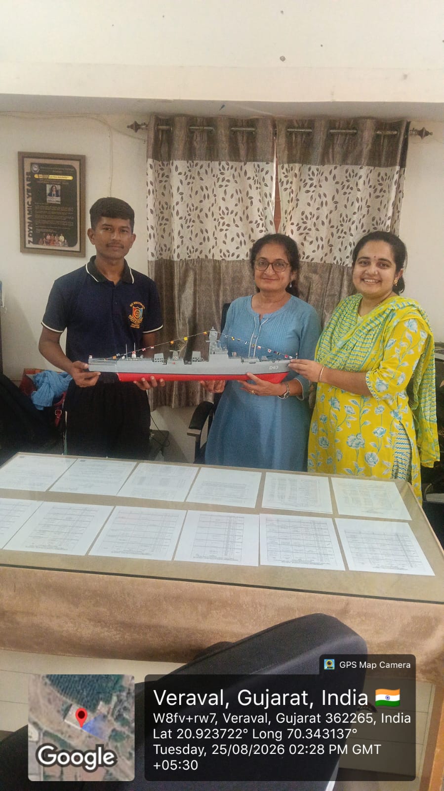 From Camp to College A Ship Model of Pride & Dedication