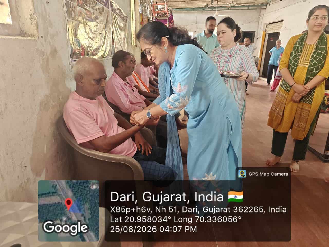 🌸 Raksha Bandhan Celebration with Differently-Abled Persons 🌸