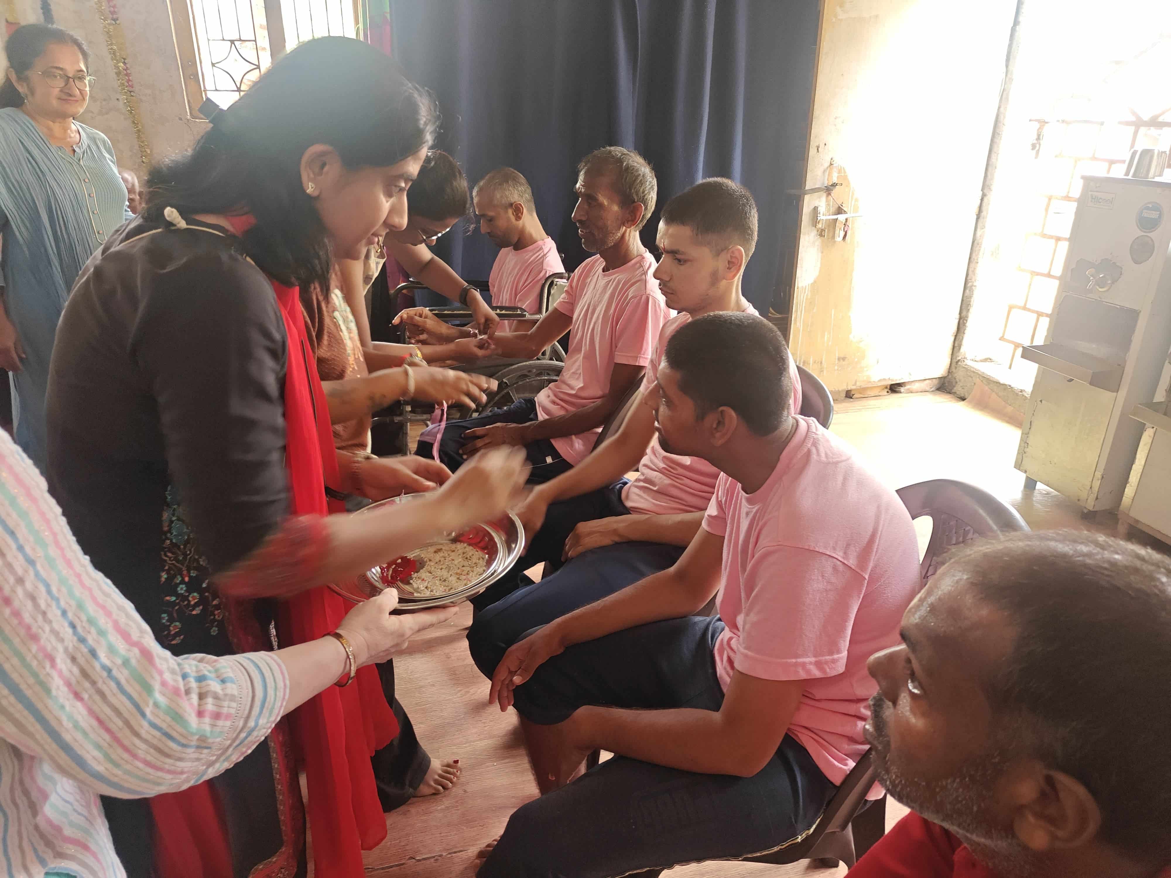 🌸 Raksha Bandhan Celebration with Differently-Abled Persons 🌸