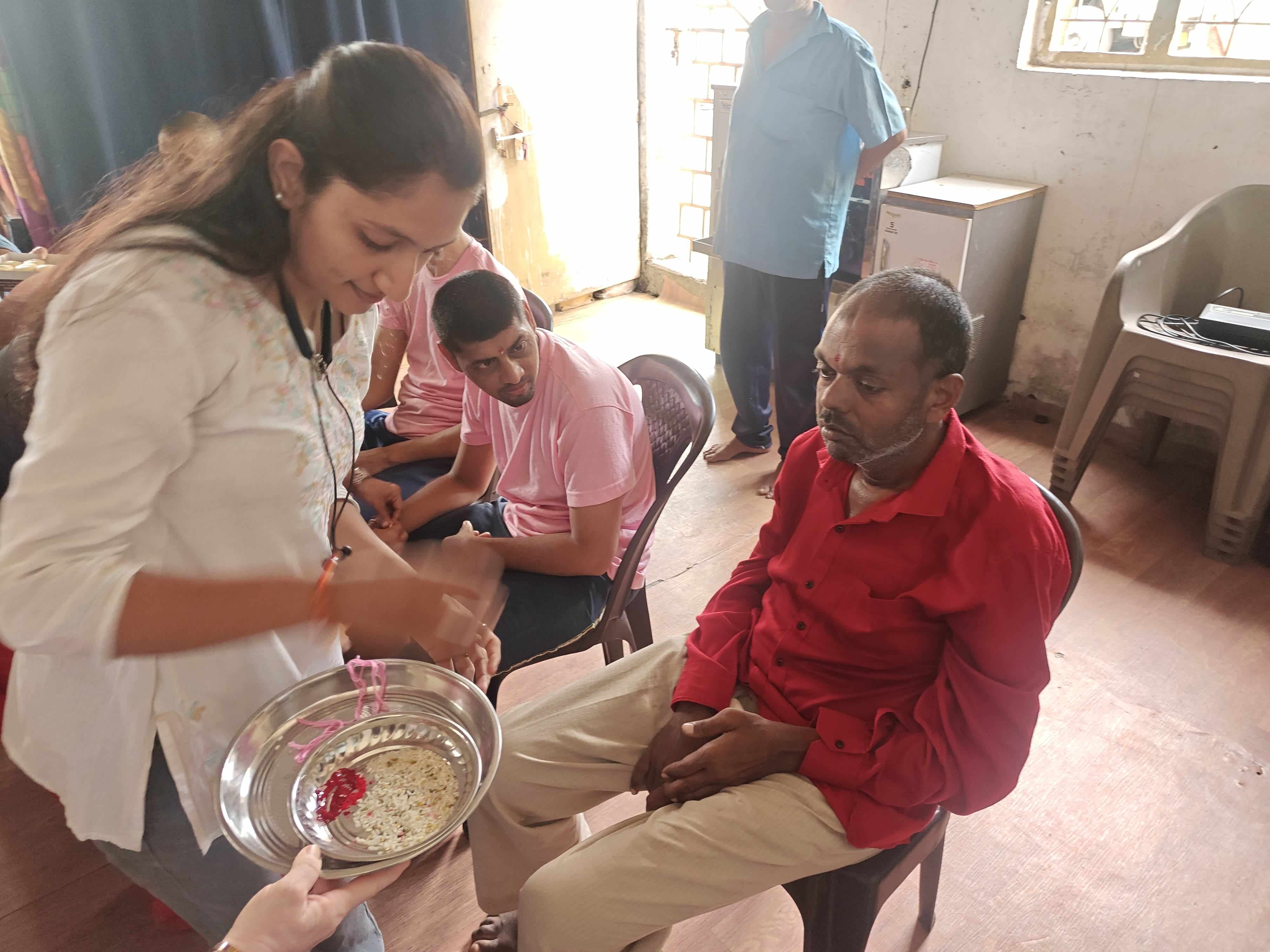 🌸 Raksha Bandhan Celebration with Differently-Abled Persons 🌸